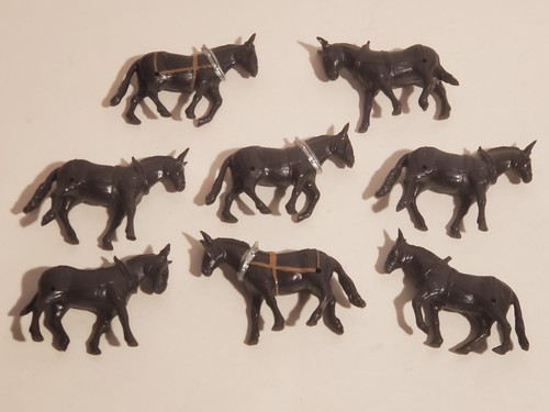 Vintage hard hollow plastic - hollow,